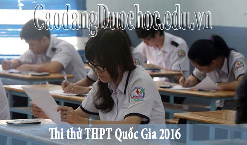 Các thi sinh bắt đầu thi thử THPT Quốc gia 2016