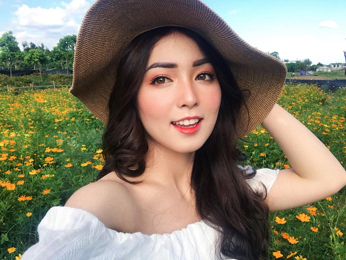 Ngất ngây: Hoa khôi Đại học Y Dược Thái Nguyên 2018 đẹp như gái Tây