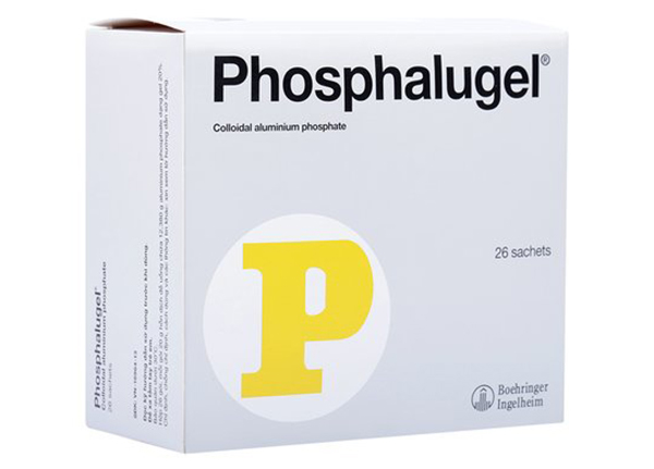 Phosphalugel giúp khắc phục các vấn đề do lượng aixt dư thừa quá mức
