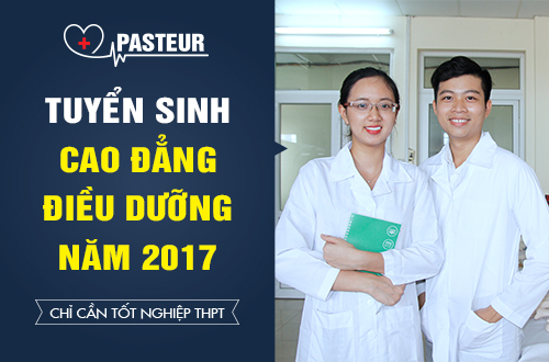 Trường Cao đẳng Y Dược Pasteur tuyển sinh Cao đẳng Điều dưỡng năm 2017