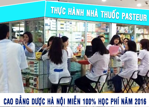 Cao đẳng Dược miễn 100% học phí