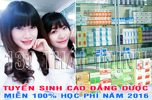 Cao đẳng Dược Hà Nội miễn học phí 100% năm 2016