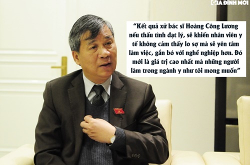 Giáo sư Trần Anh Trí ủng hộ bác sĩ Hoàng Công Lương trong vụ án xét xử 