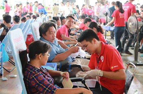 Nhân dịp lễ Tết 2019: Kêu gọi người dân tình nguyện hiến 52.000 túi máu