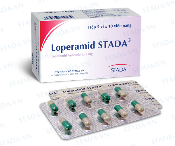 Thuốc trị tiêu chảy Loperamide
