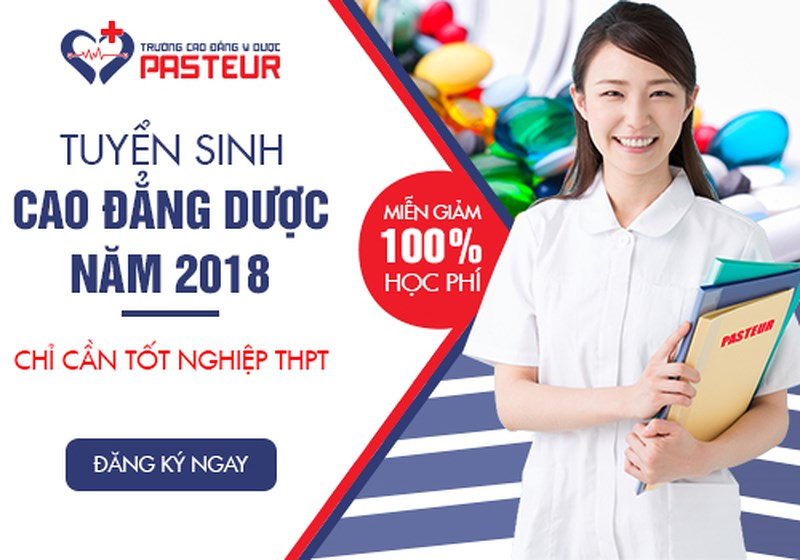 Trường Cao đẳng Y Dược Pasteur miễn giảm học phí cho thí sinh năm 2018