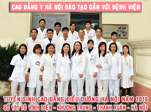 Tuyển sinh Cao đẳng Điều dưỡng Hà Nội năm 2016.